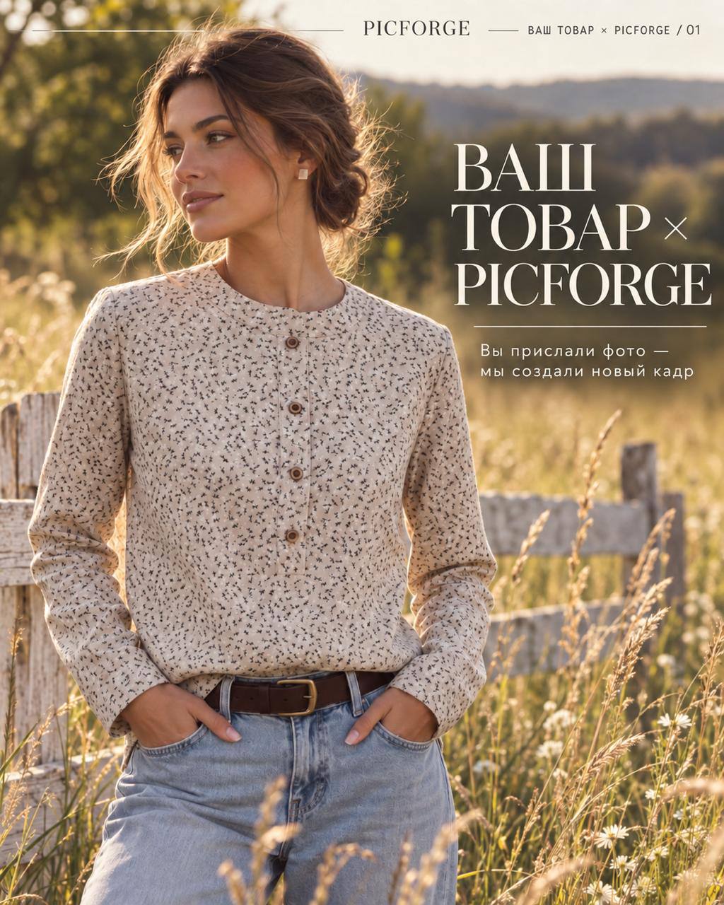 Ваш товар × Picforge — первый выпуск