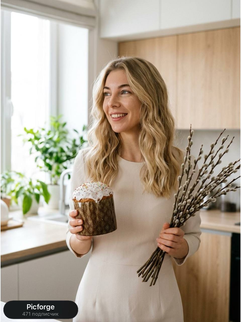 Скоро Пасха, давайте сделаем красивые пасхальные фото вместе с нашим ботом 🌸 — иллюстрация 1