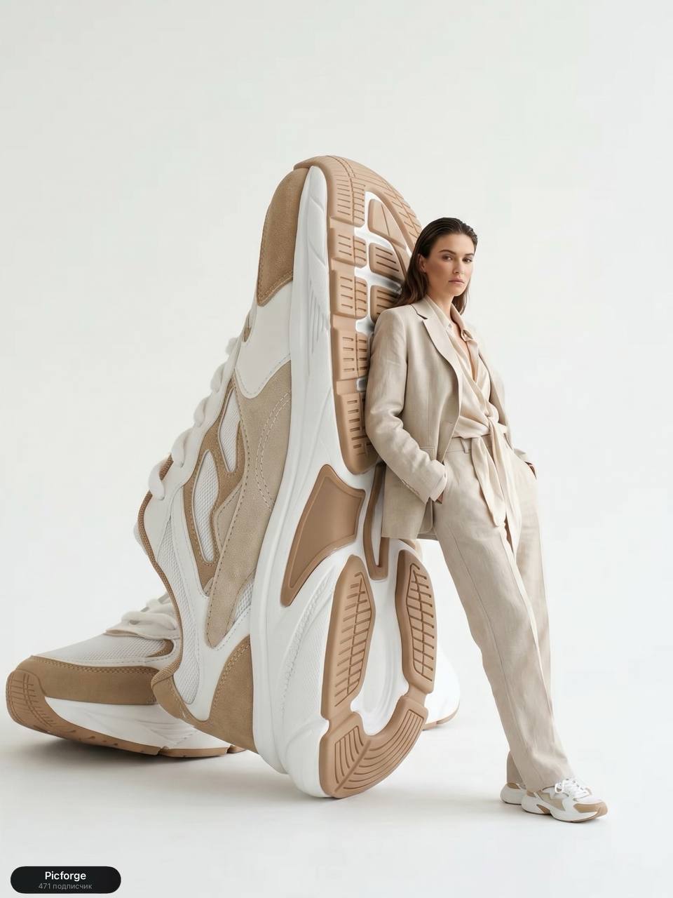 👟 Кроссовок размером с комнату?
